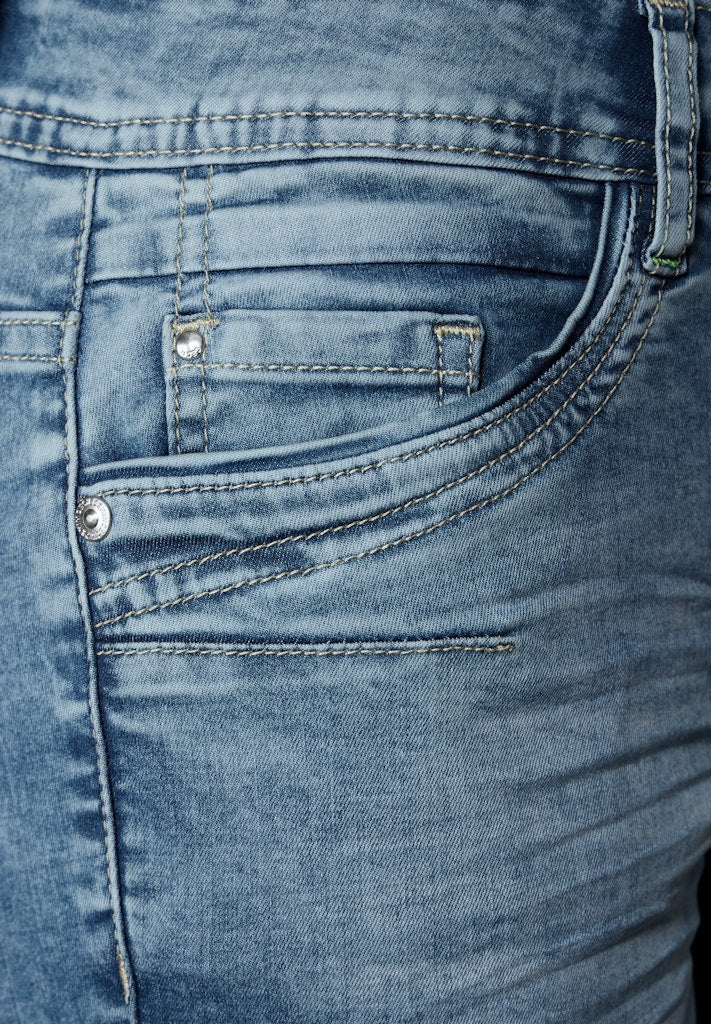 Cecil Damen Hosen  Light Blu