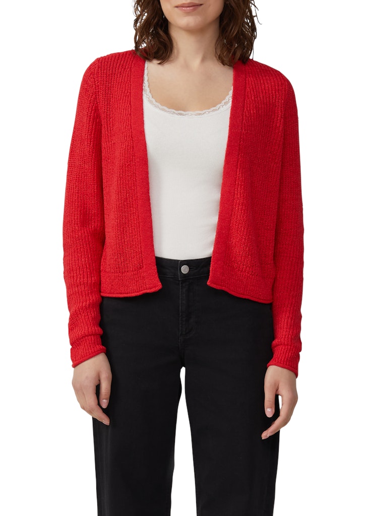 QS by S.Oliver Damen Strickjacken Red