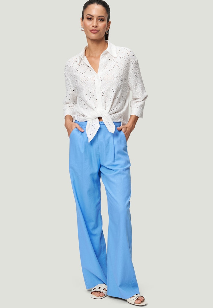 Zero Damen Blusen Brilliant White
