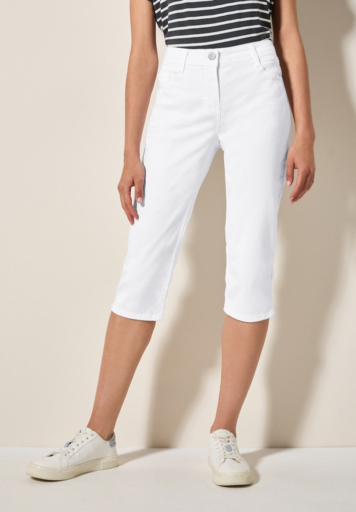 Cecil Damen Hosen  White