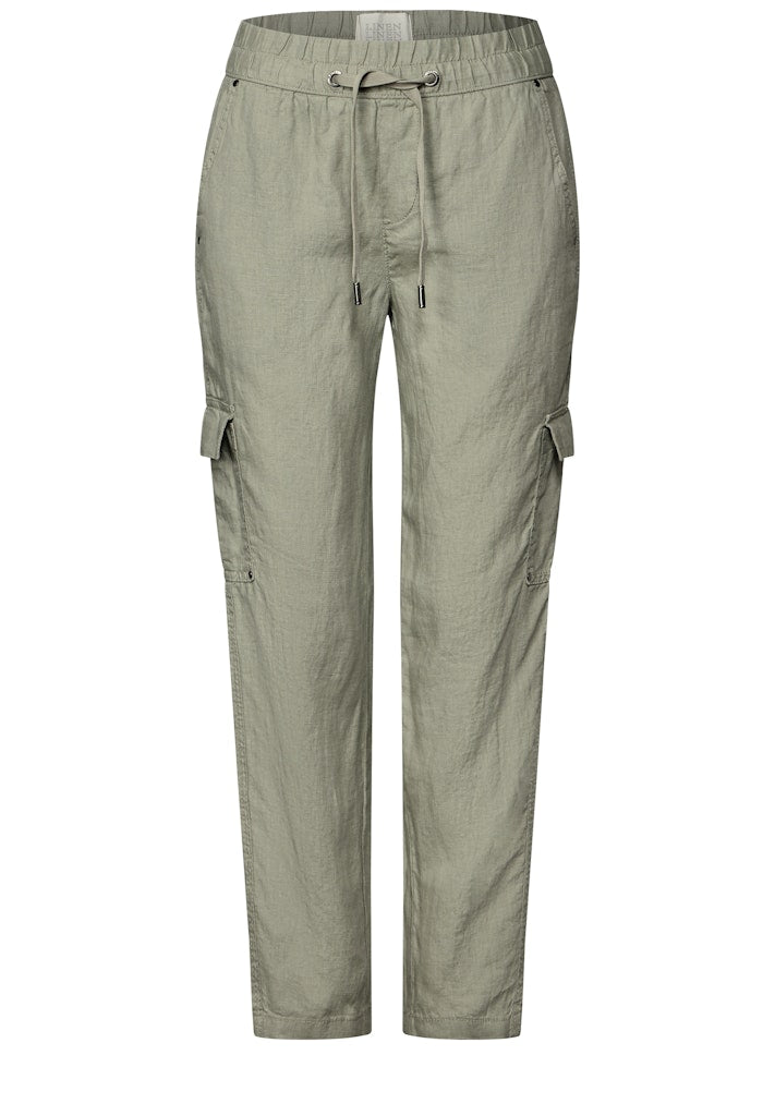 Street One Damen Hosen  Pale Mud