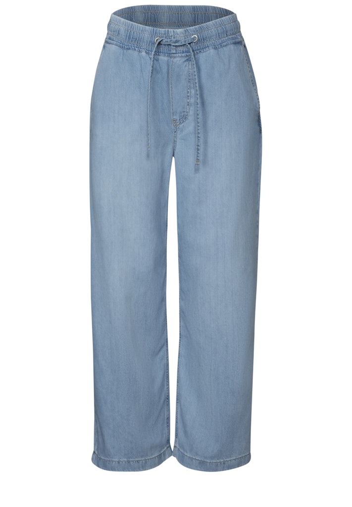 Street One Damen Hosen  Light Blu