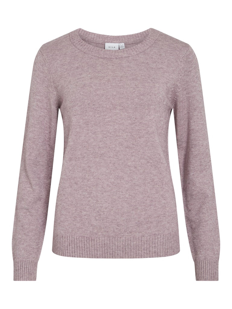 Vila Damen Pullover Toadstool/Light