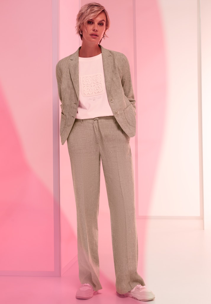 Bianca Damen Blazer Seagrass Melang
