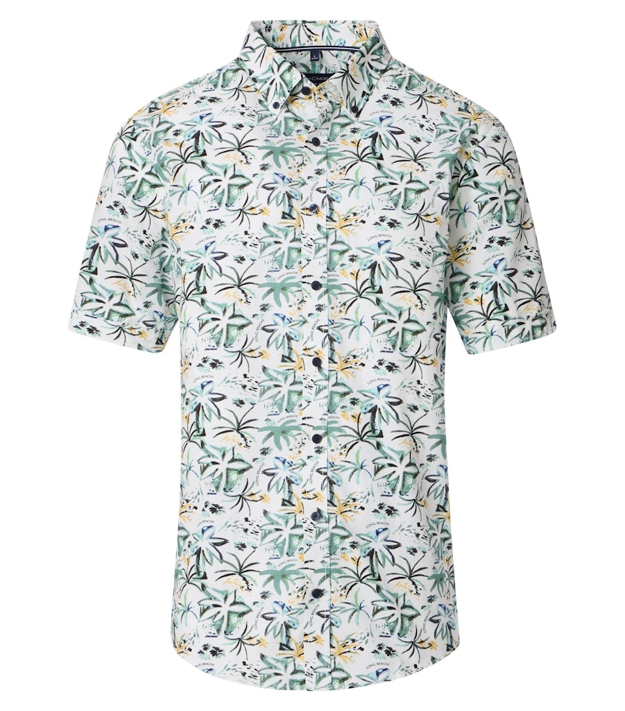 Casa Moda Herren Hemden kurz  Aqua Bis Pe