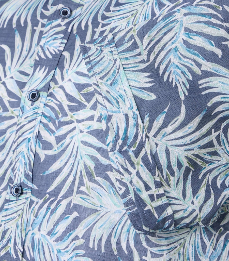 Casa Moda Herren Hemden kurz  Aqua Bis Pe