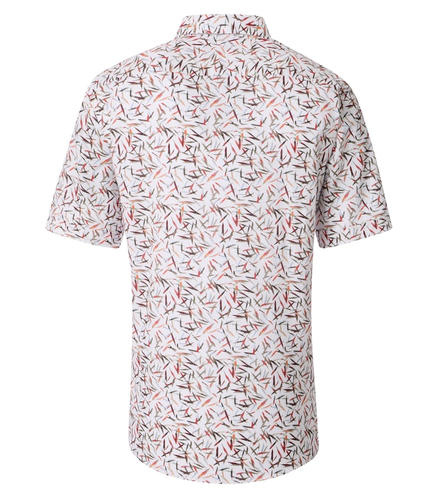 Casa Moda Herren Hemden kurz  Rot