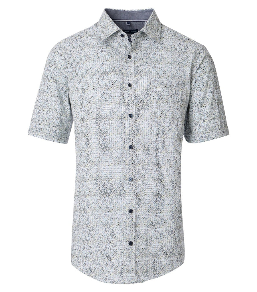 Casa Moda Herren Hemden kurz  Gruen