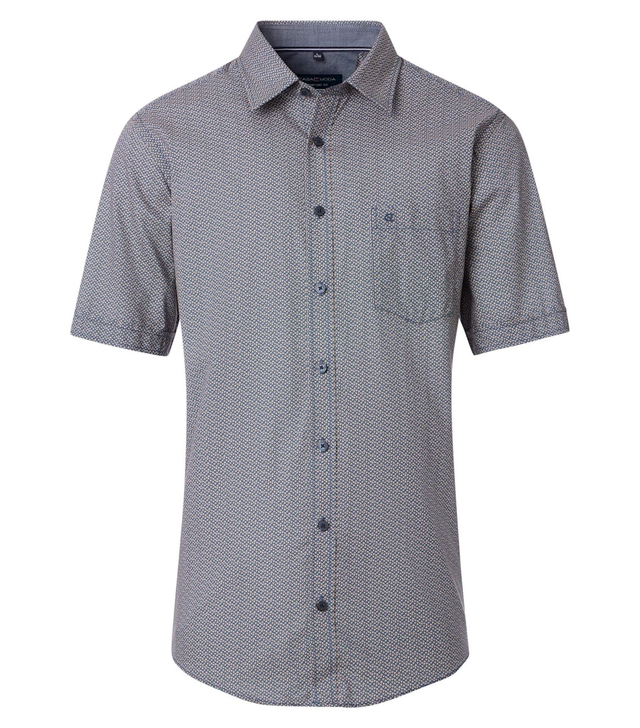 Casa Moda Herren Hemden kurz  Orange