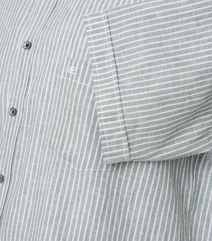 Casa Moda Herren Hemden kurz  Gruen