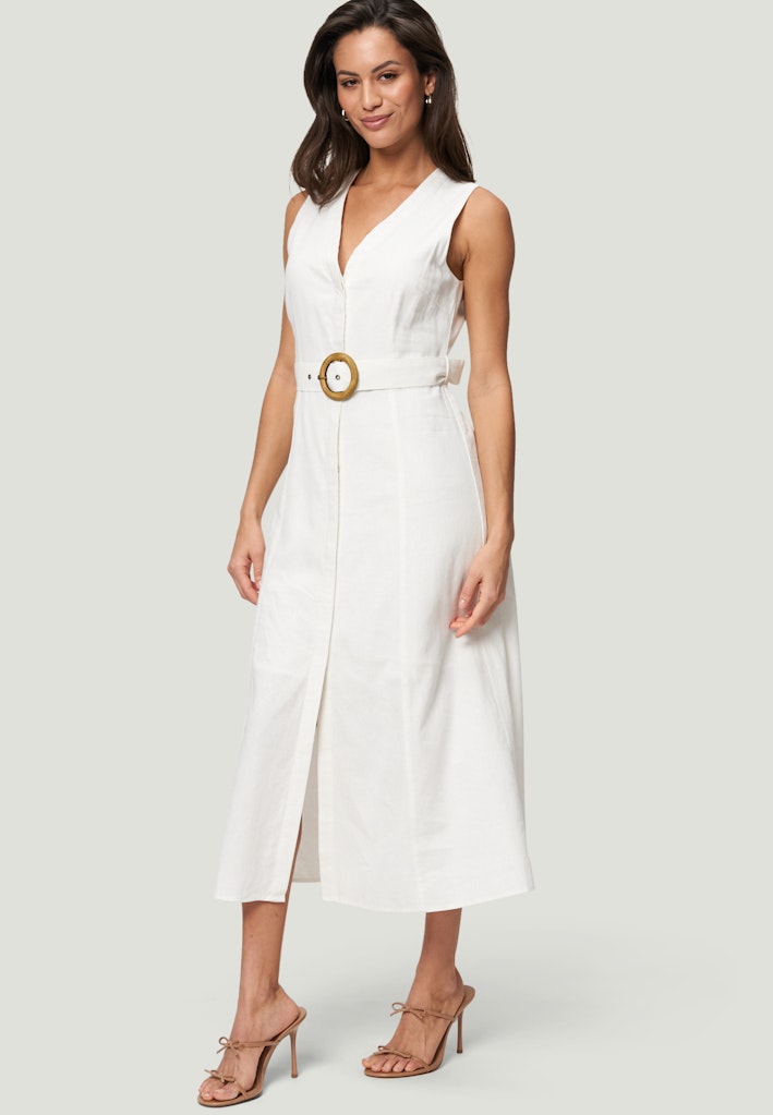 Zero Damen Kleider Brilliant White
