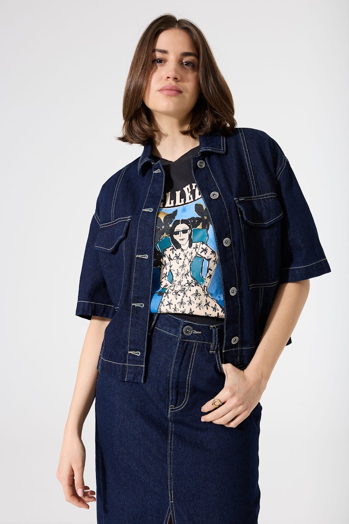 Garcia Damen T-Shirts Rinsed