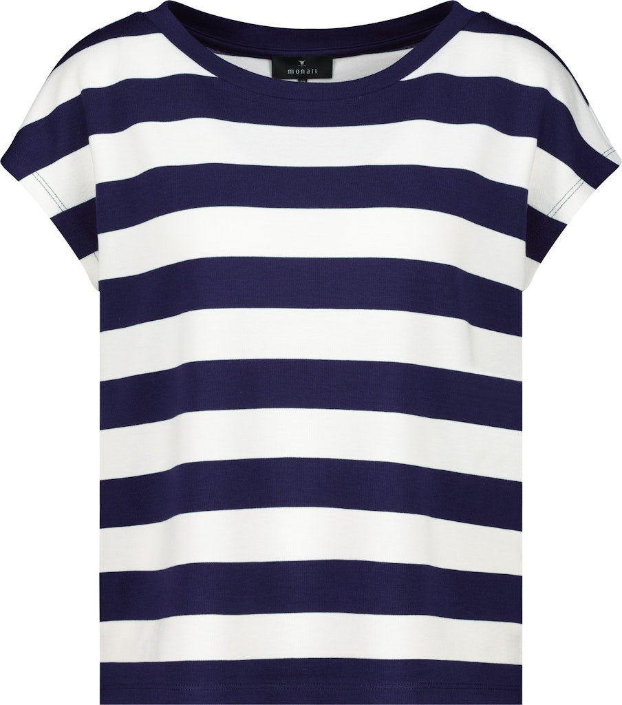 Monari Damen T-Shirts  Navy Blue R