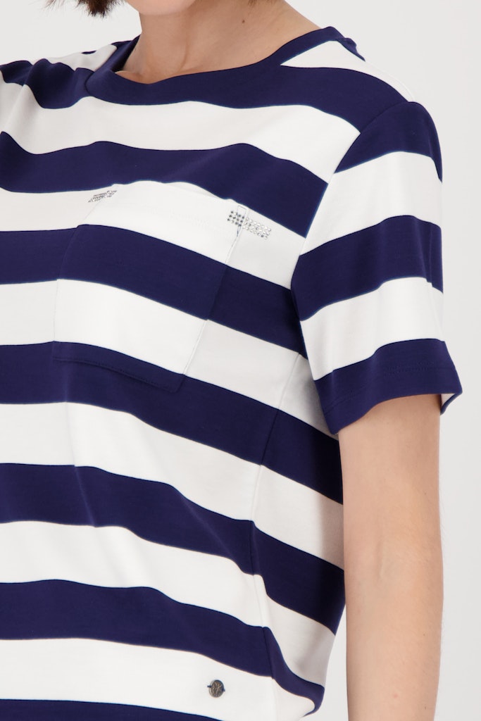 Monari Damen T-Shirts  Navy Blue R