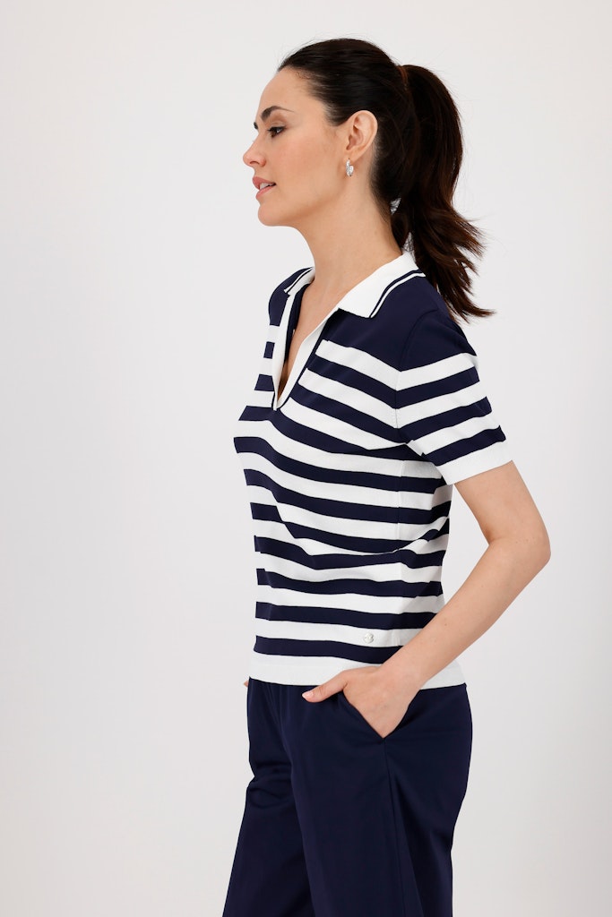 Monari Damen Pullover  Navy Blue R