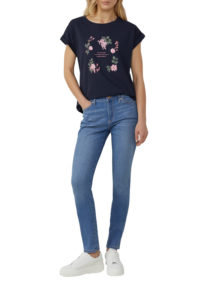 S. Oliver red Damen T-Shirts Blue