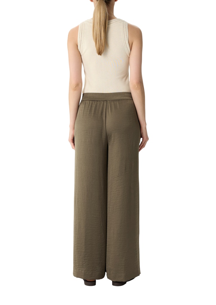 Comma Damen Hosen Brown