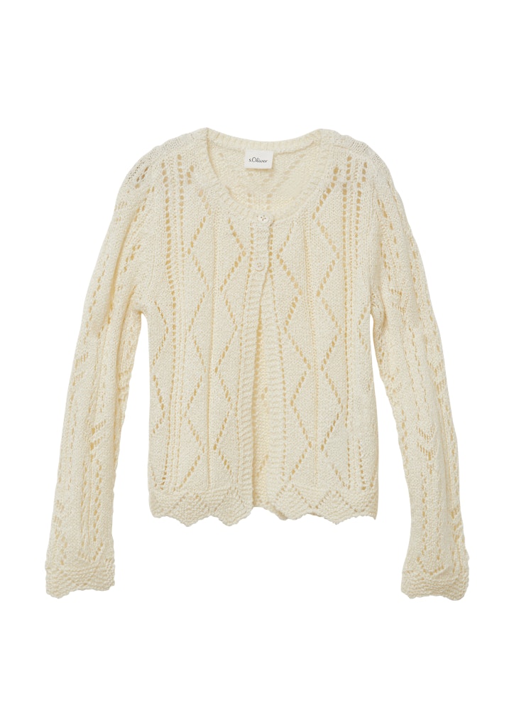 S. Oliver Mädchen Sweats & Sweatjacken White