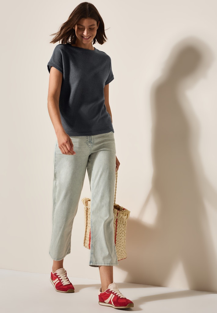 Cecil Damen T-Shirts  Volcanic