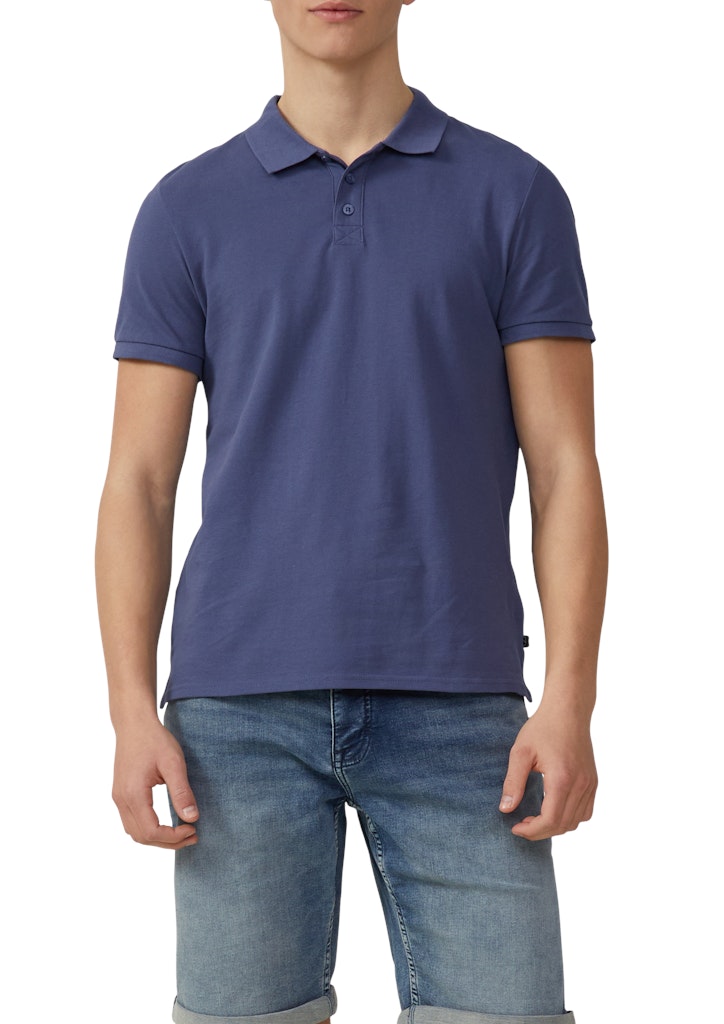 QS by S.Oliver Herren Polo-Shirts Blue