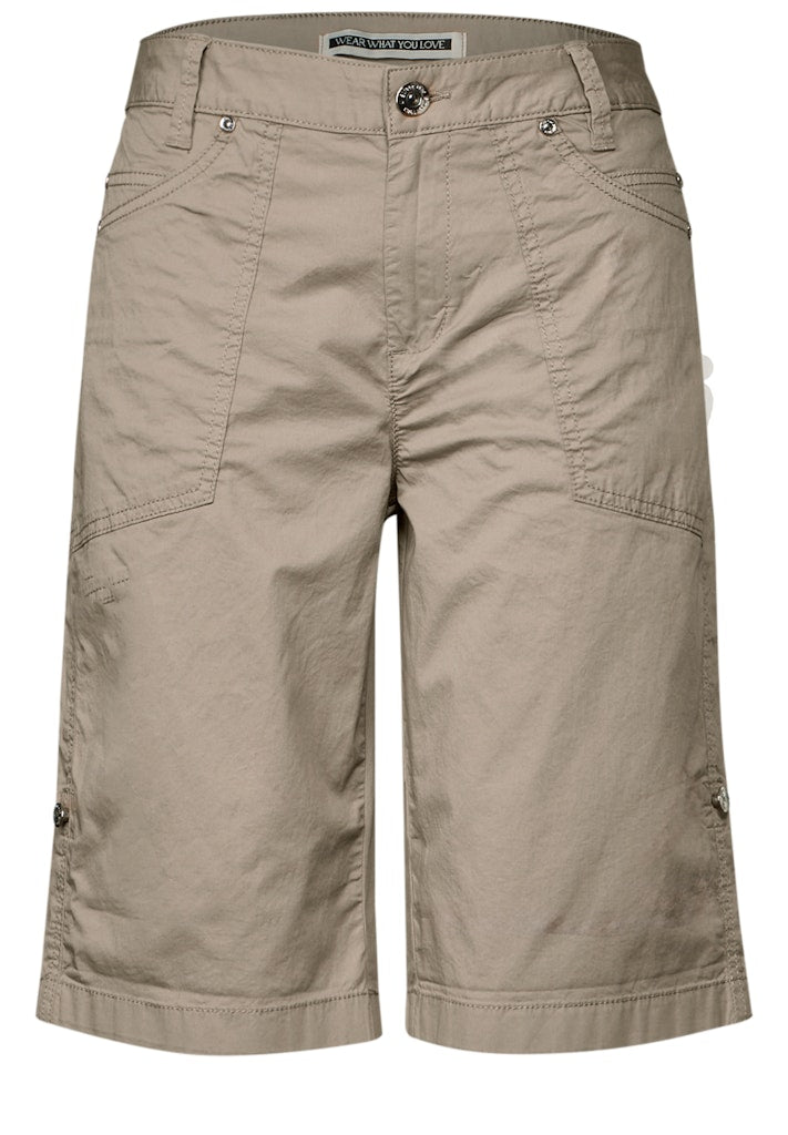 Street One Damen Hosen  Buff Grey