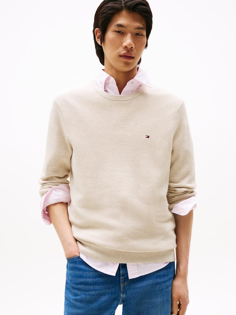 Tommy Hilfiger Herren Sweatshirts Hgf Beige