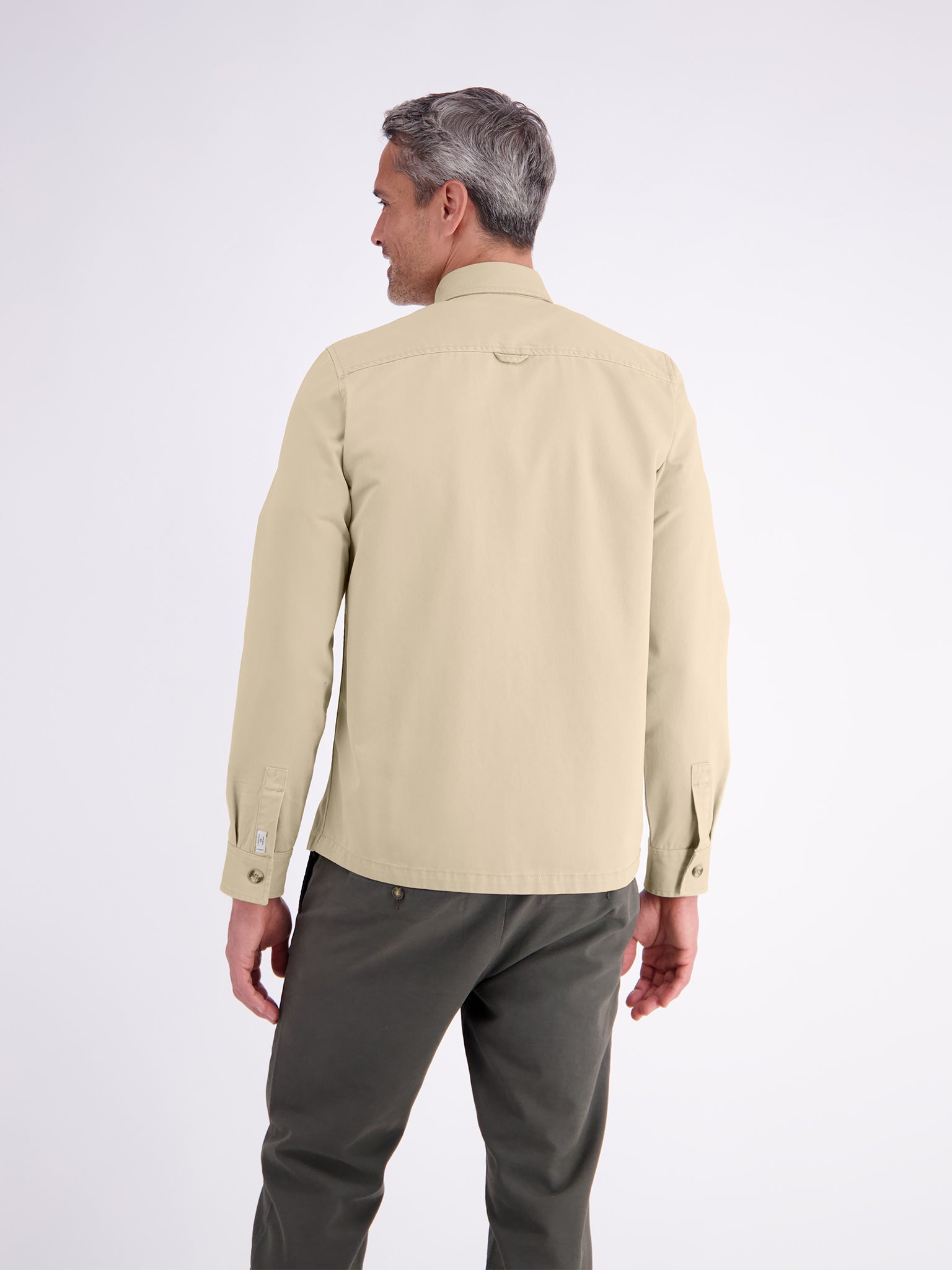 Lerros Herren Hemden Gravel Beige