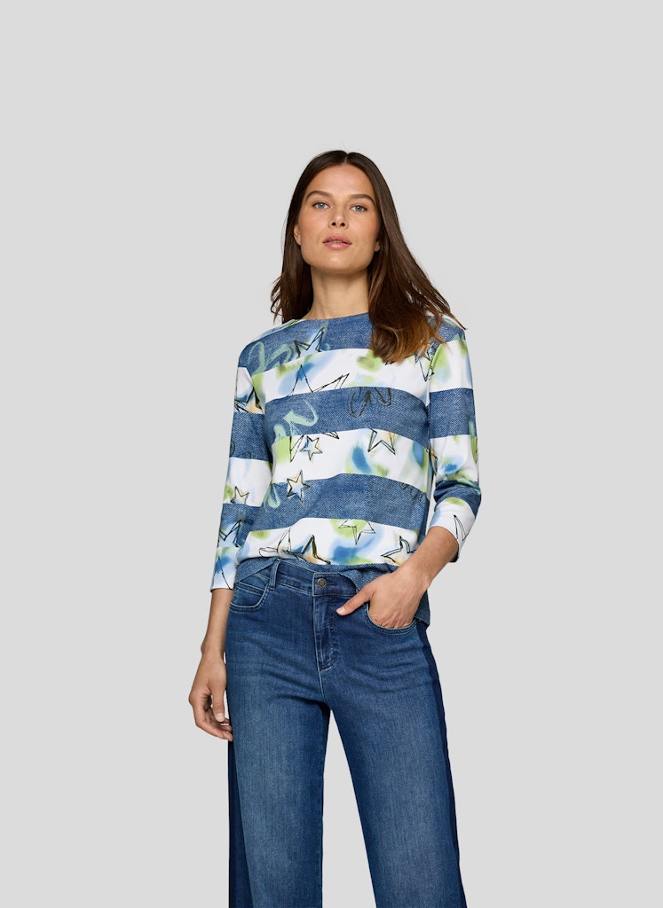 Rabe Damen T-Shirts Dunkel Jeans