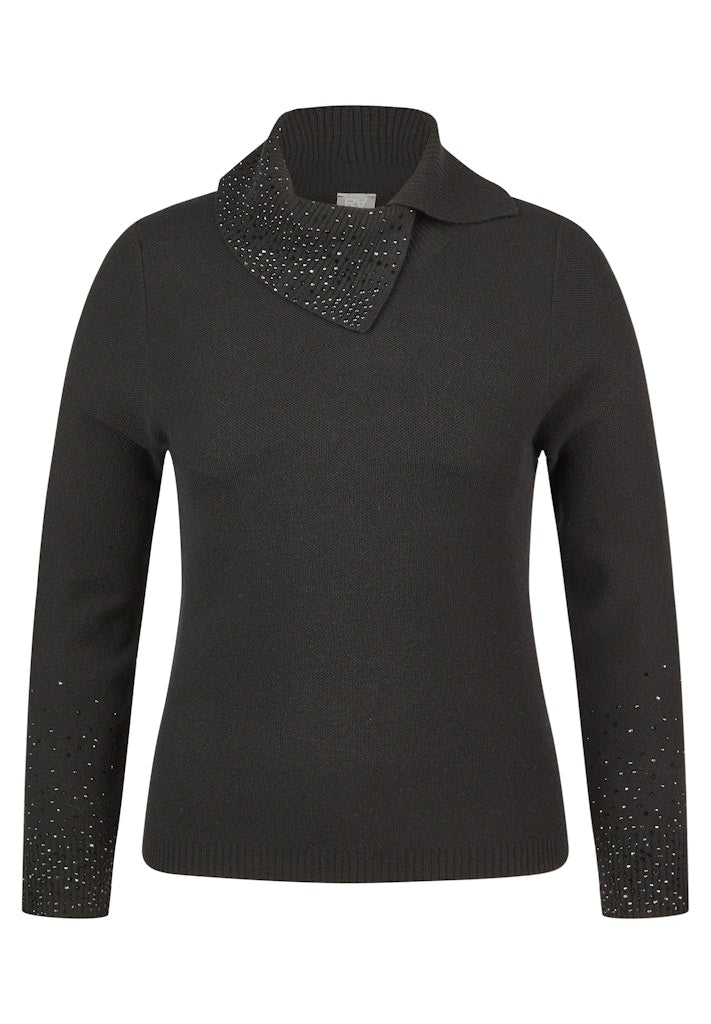 Rabe Damen Pullover Schwarz