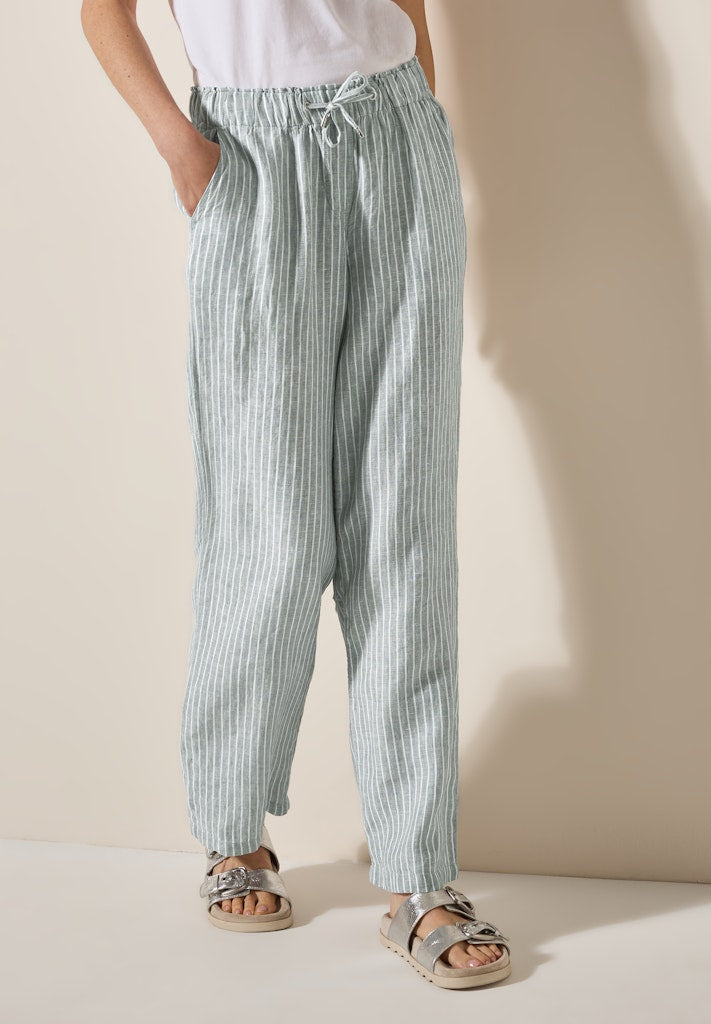 Cecil Damen Hosen  Chambray