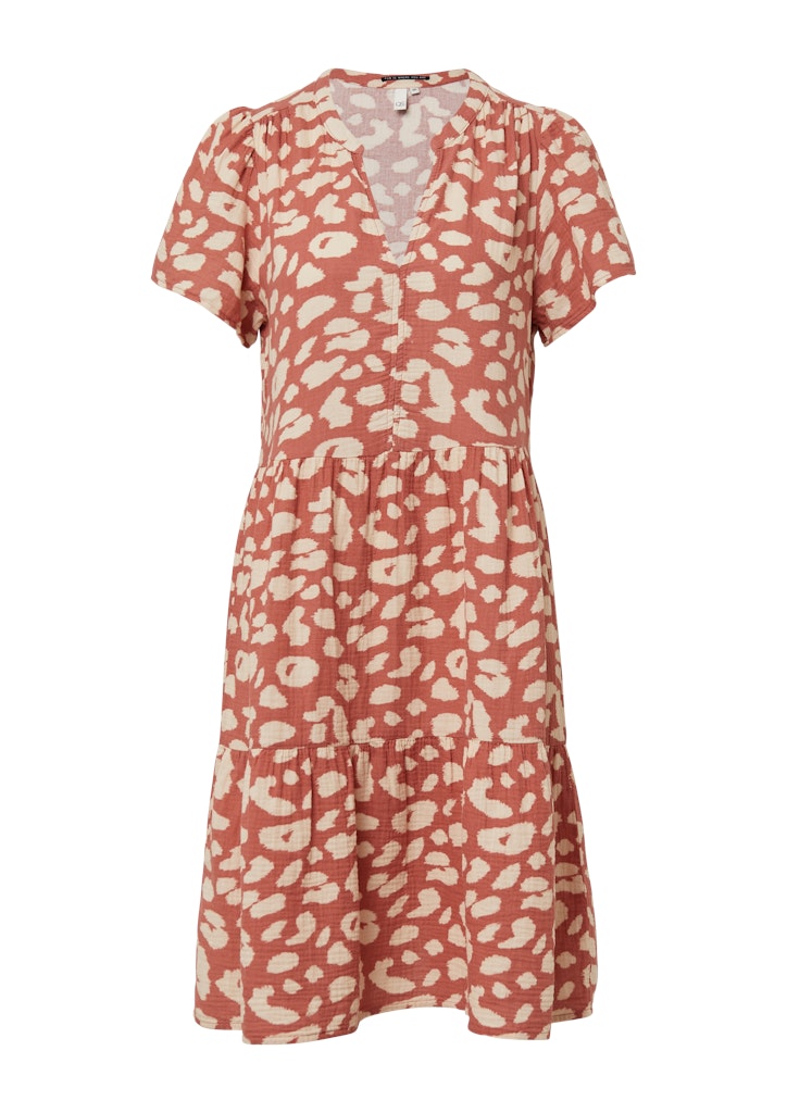 QS by S.Oliver Damen Kleider Orange