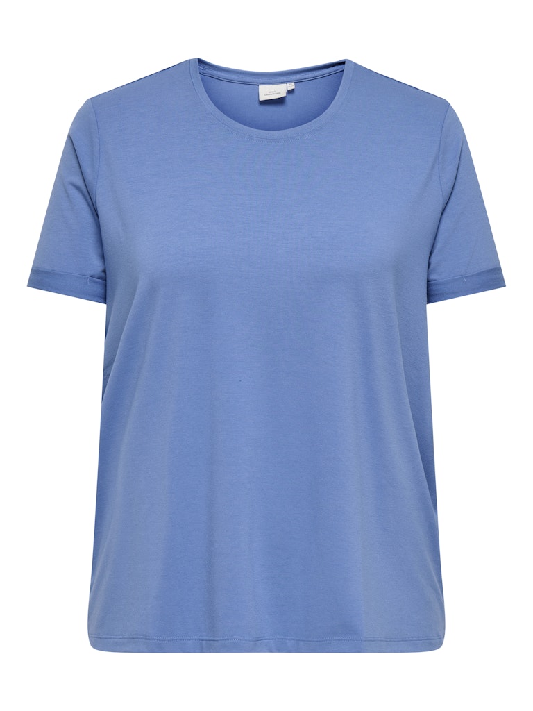 Only Caramkoma Damen T-Shirts Blue Yonder