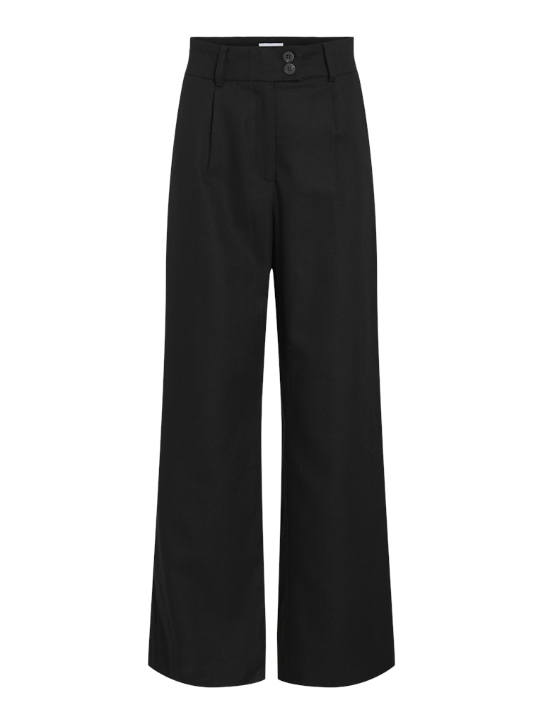 Vila Damen Hosen Black Beauty
