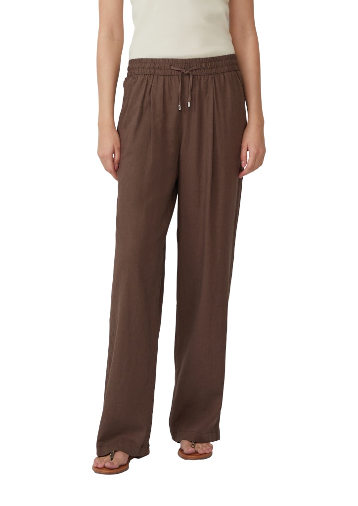S. Oliver red Damen Hosen Brown