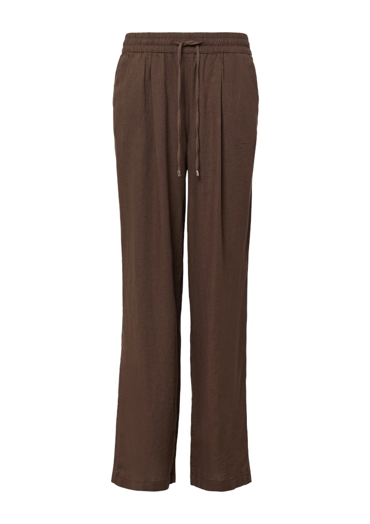 S. Oliver red Damen Hosen Brown