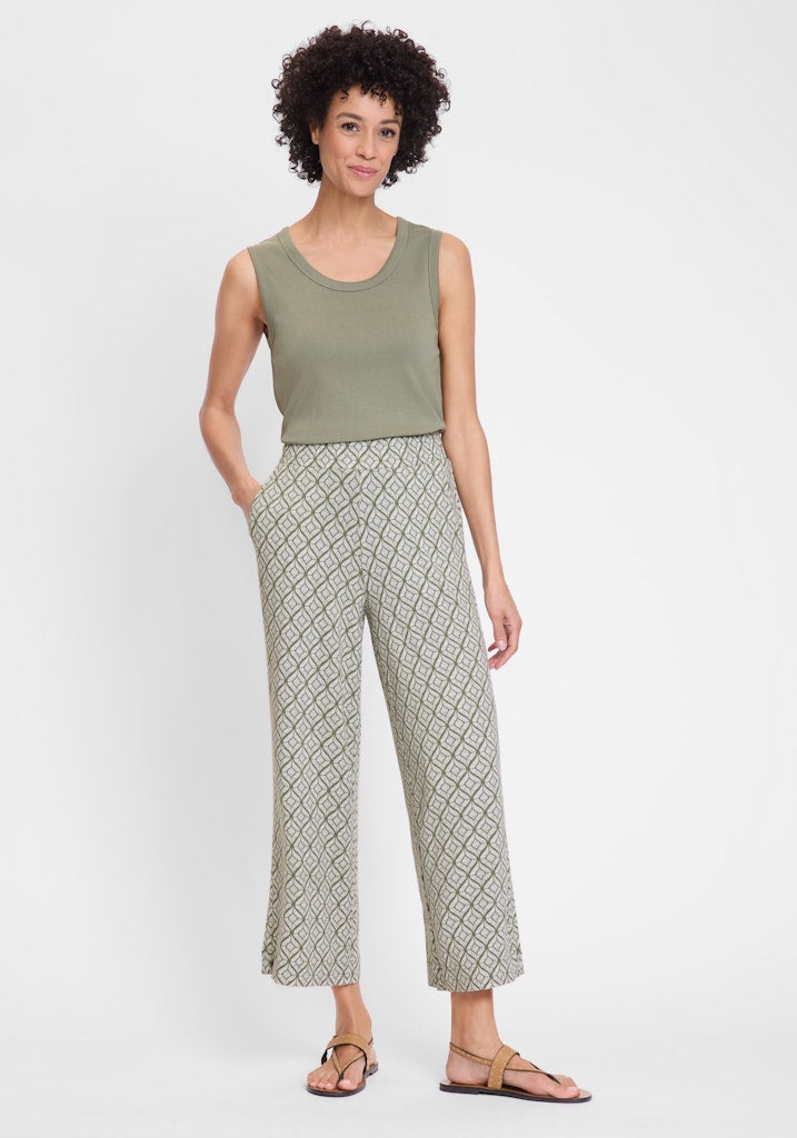 Olsen Damen Hosen  Olive