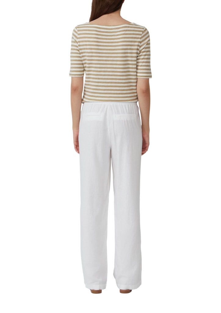S. Oliver red Damen Hosen White