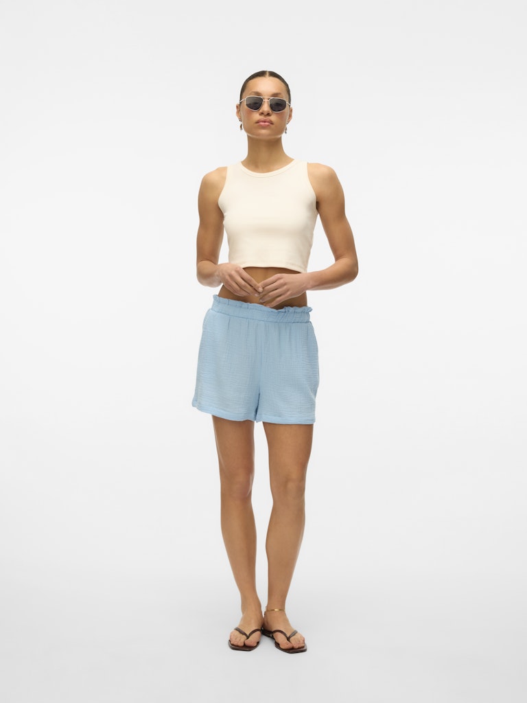Vero Moda Damen Shorts Airy Blue