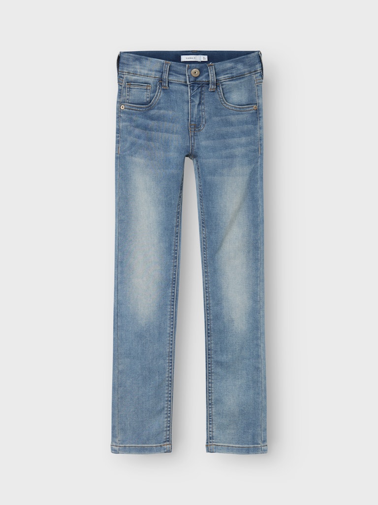 Name it Jungen Hosen & Shorts Light Blue Deni