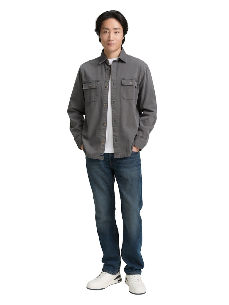 Tom Tailor Herren Jeans Mid Stone Blue