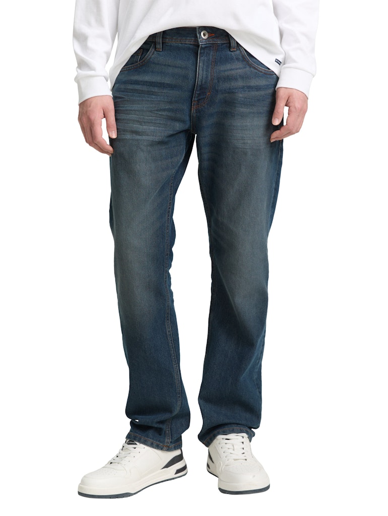 Tom Tailor Herren Jeans Mid Stone Blue