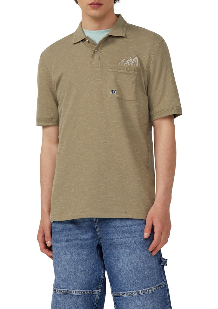 S. Oliver red Herren Polo-Shirts Green