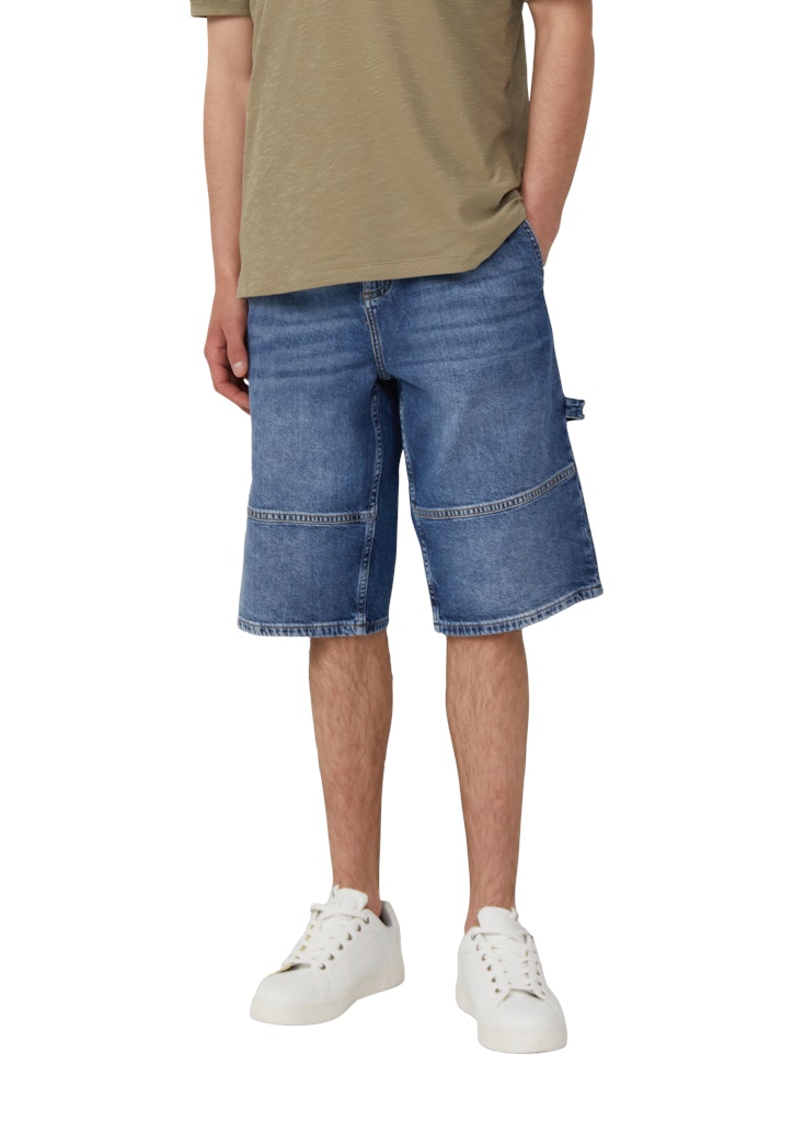 S. Oliver red Herren Shorts Blue