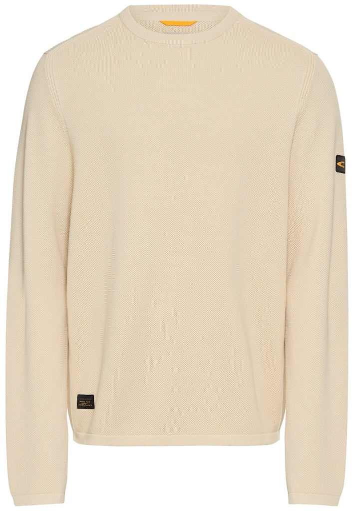 Camel active Herren Pullover  Oatmeal