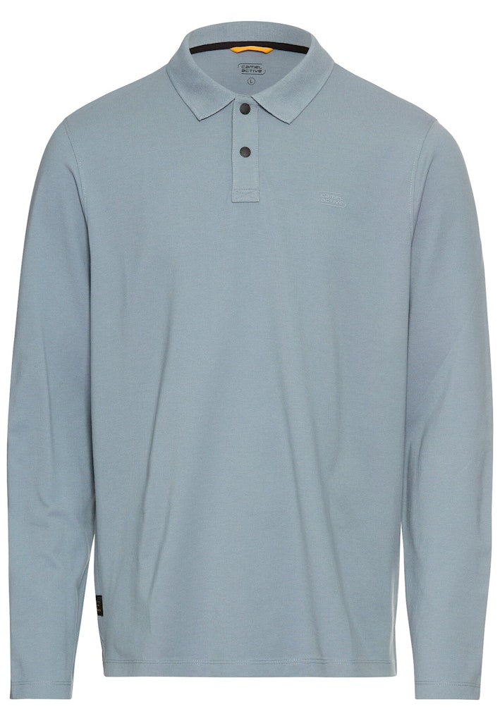 Camel active Herren Polo-Shirts  Stone Blue