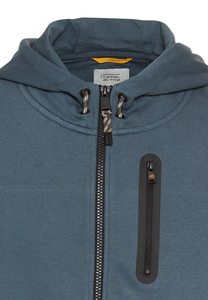 Camel active Herren Sweatjacken  Tinted Blue