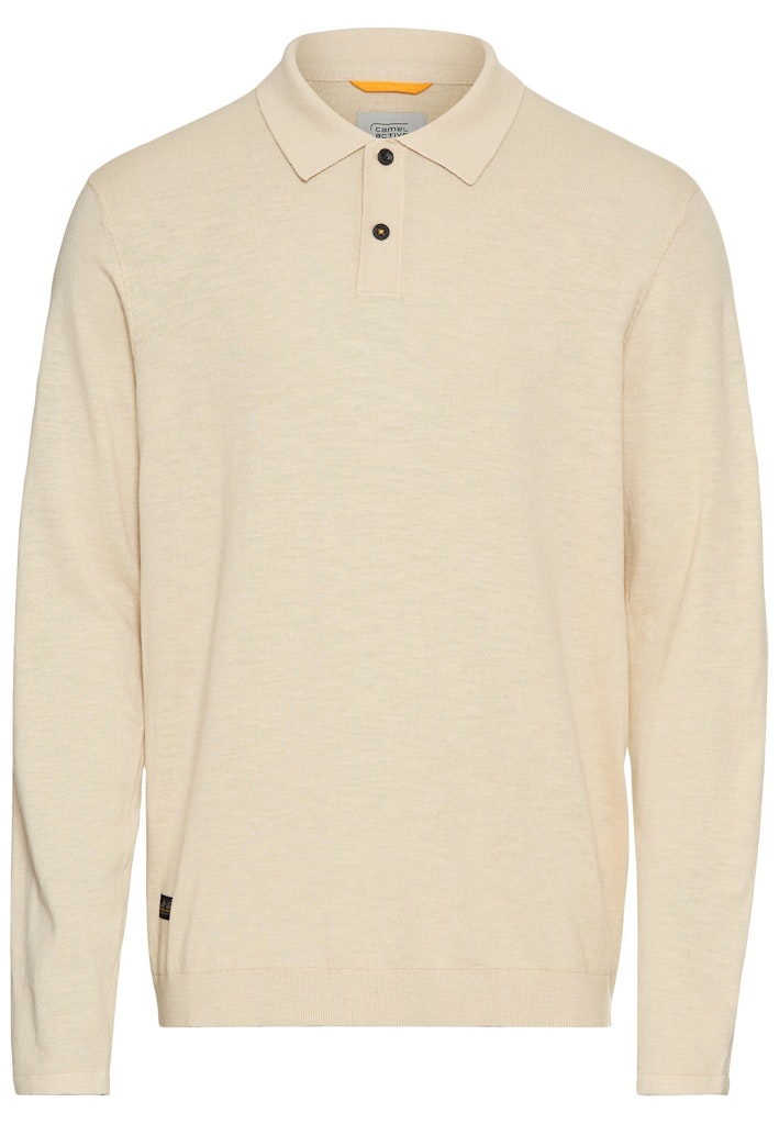 Camel active Herren Polo-Shirts  Oatmeal