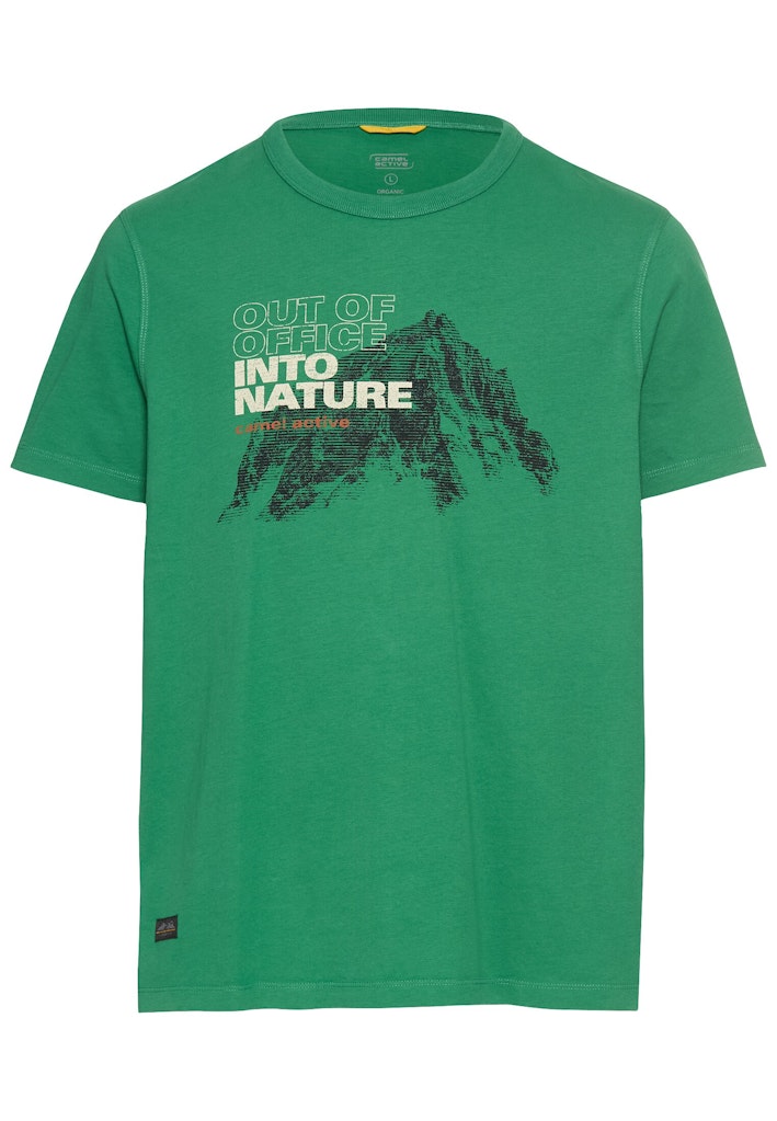 Camel active Herren T-Shirts kurz  Fir Green