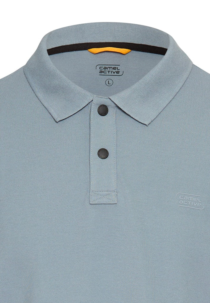 Camel active Herren Polo-Shirts  Stone Blue