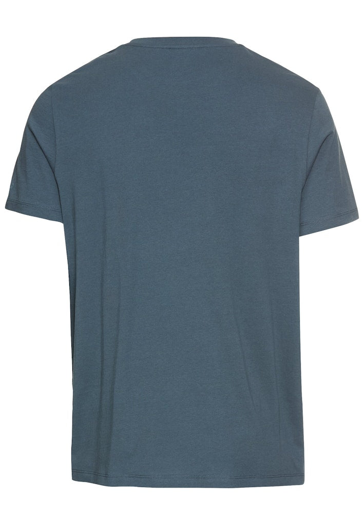 Camel active Herren T-Shirts kurz  Tinted Blue